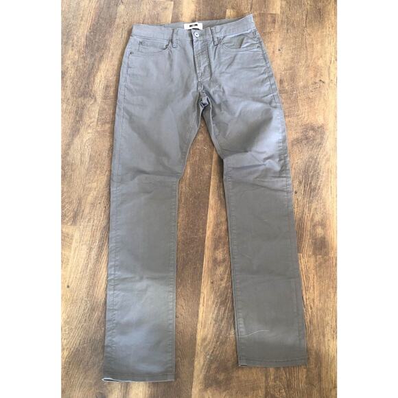 Joseph Abboud Jeans Men’s 30x32 Gray Slim Fit Stretch Denim 5 pocket - Picture 1 of 4